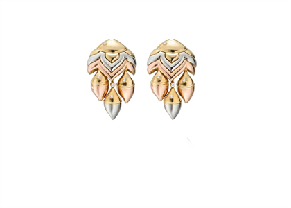 Tri Tone Plated | Fashion Earrings
